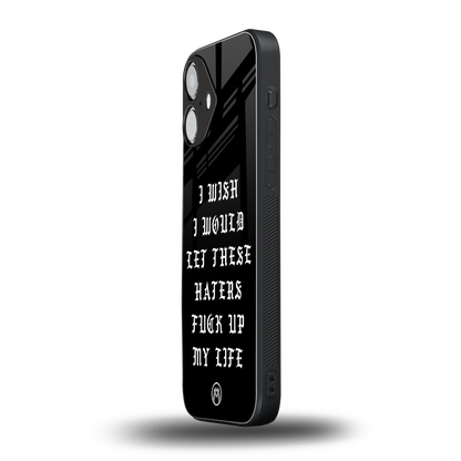 the wish back phone cover | glass case for iphone 16