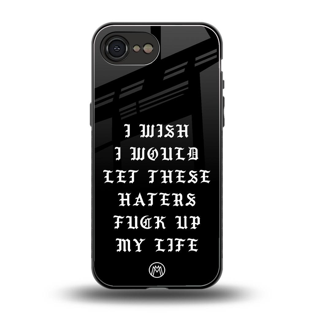 the wish back phone cover | glass case for iphone 16e