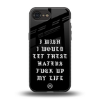 the wish back phone cover | glass case for iphone 16e