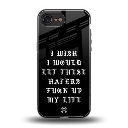 the wish back phone cover | glass case for iphone 16e