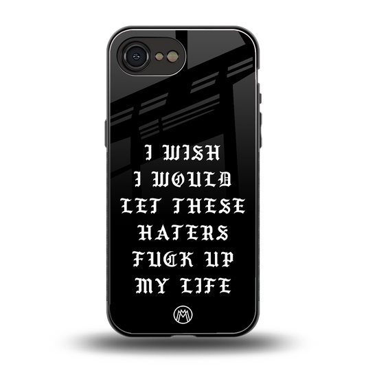 the wish back phone cover | glass case for iphone 16e