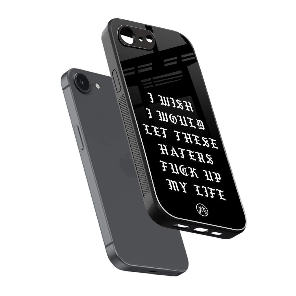 the wish back phone cover | glass case for iphone 16e