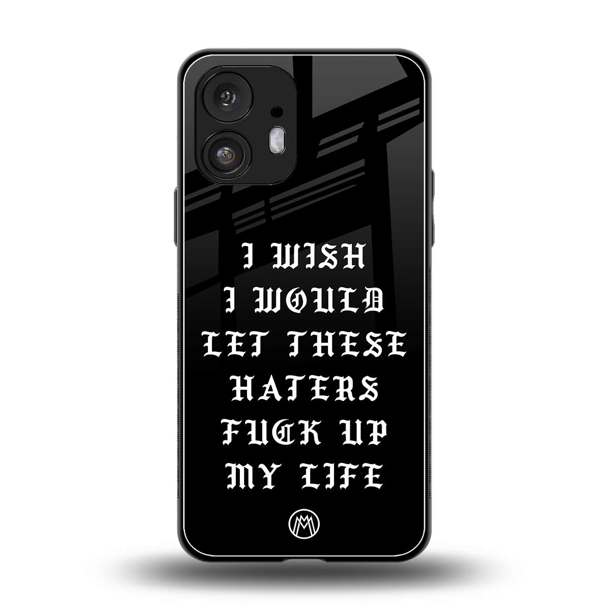 the wish back phone cover | glass case for nothing phone 2