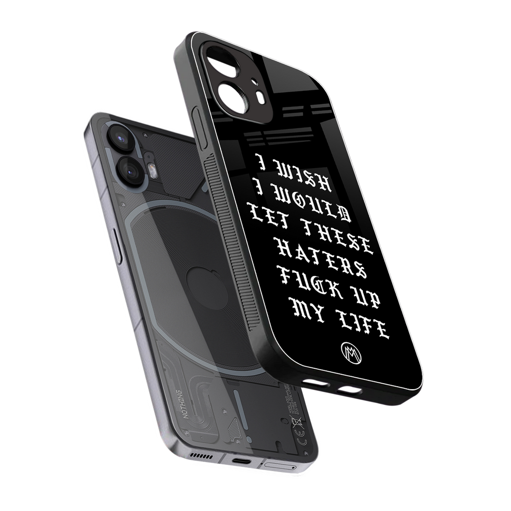 the wish back phone cover | glass case for nothing phone 2