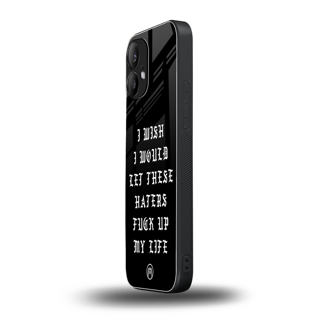 the wish back phone cover | glass case for nothing phone 2