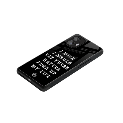 the wish back phone cover | glass case for nothing phone 2