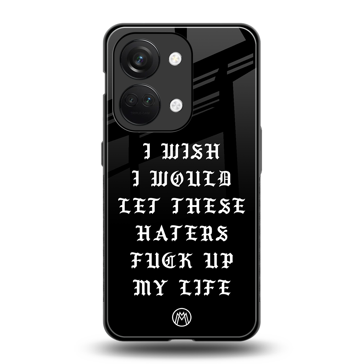 the wish back phone cover | glass case for oneplus nord 3