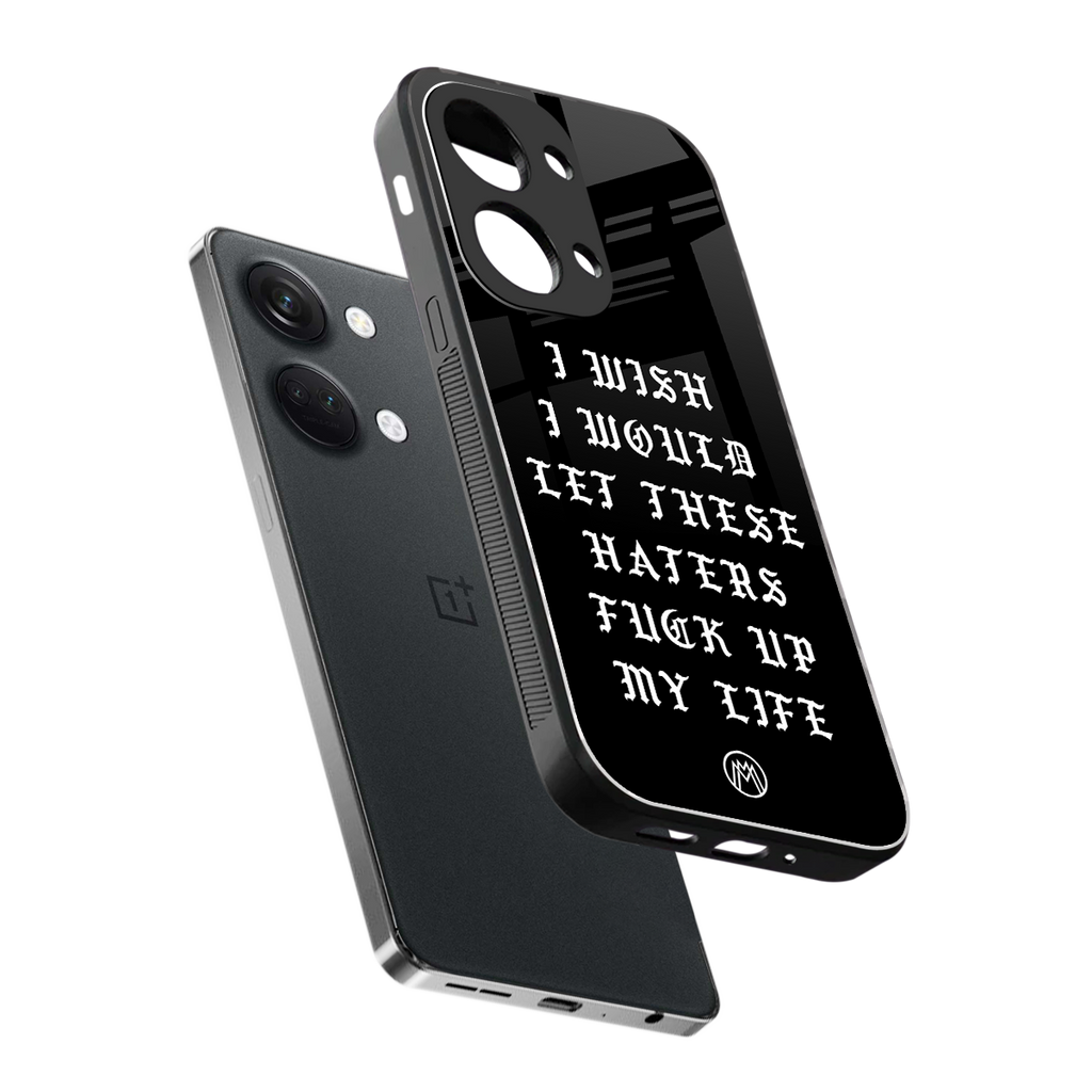 the wish back phone cover | glass case for oneplus nord 3