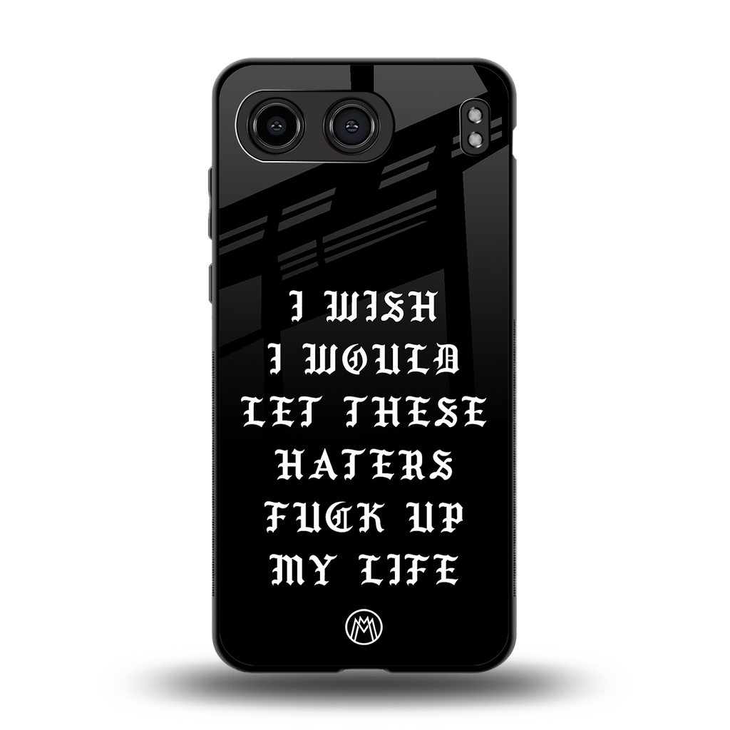 the wish back phone cover | glass case for oneplus nord 4