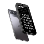 the wish back phone cover | glass case for oneplus nord 4
