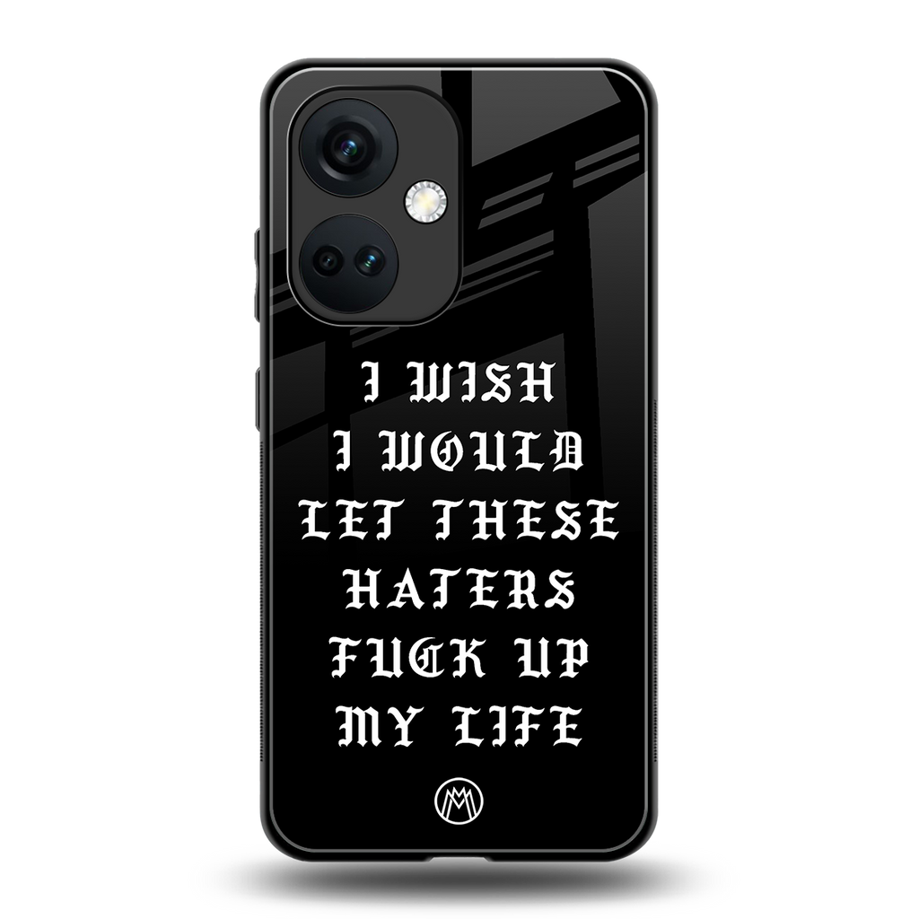 the wish back phone cover | glass case for oneplus nord ce 3