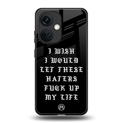 the wish back phone cover | glass case for oneplus nord ce 3