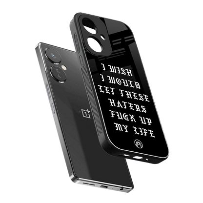 the wish back phone cover | glass case for oneplus nord ce 3