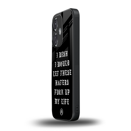 the wish back phone cover | glass case for oneplus nord ce 3