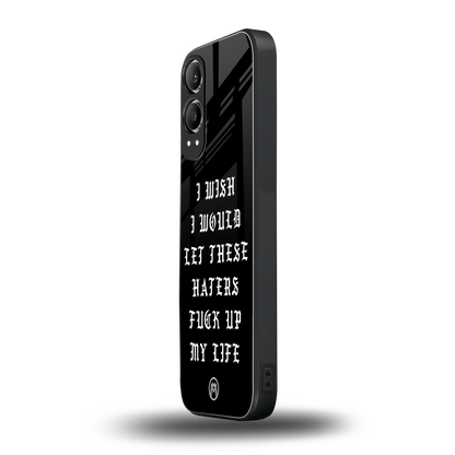 the wish back phone cover | glass case for oneplus nord ce 4 lite