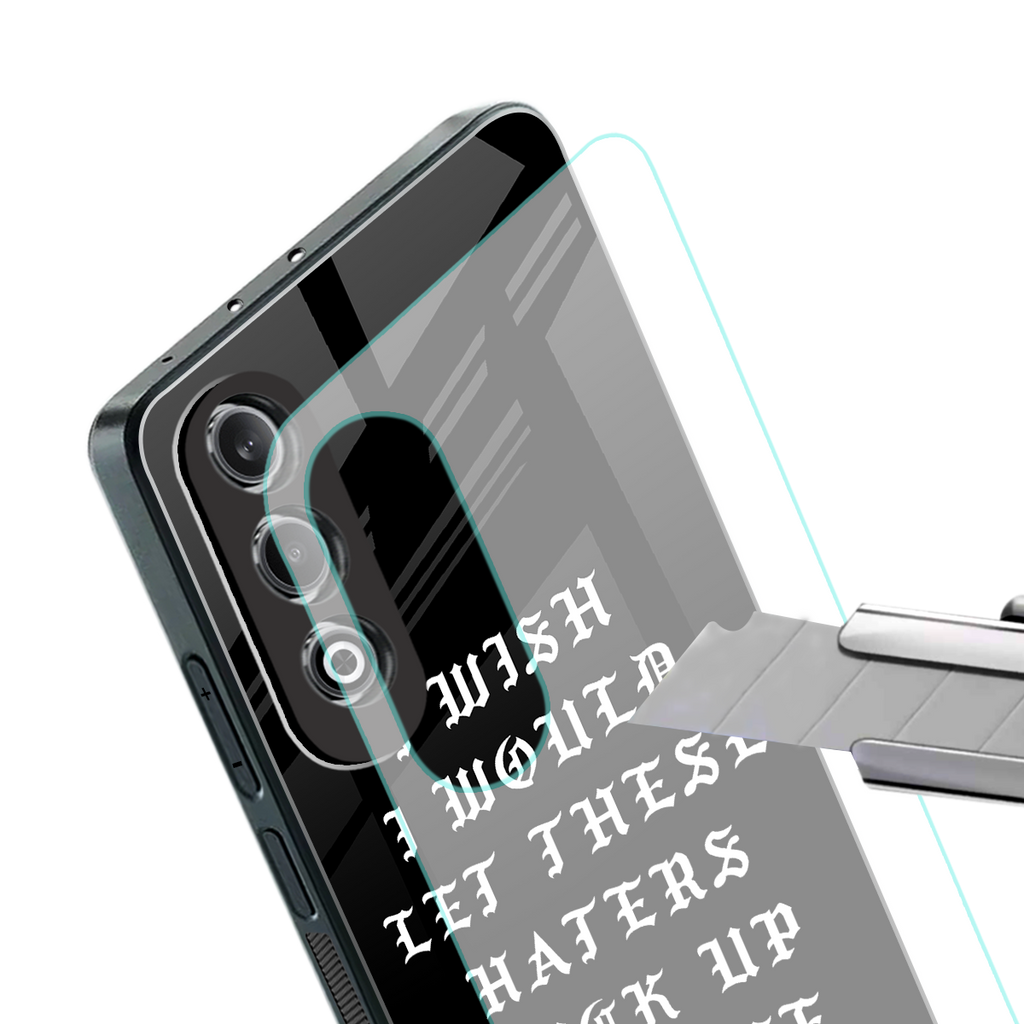 the wish back phone cover | glass case for oneplus nord ce 4