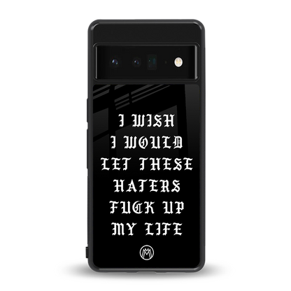 the wish back phone cover | glass case for google pixel 6 pro