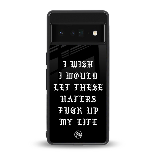 the wish back phone cover | glass case for google pixel 6 pro