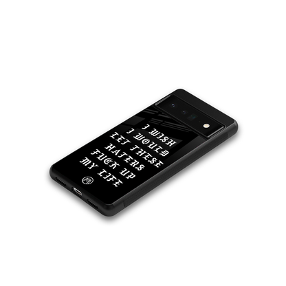 the wish back phone cover | glass case for google pixel 6 pro