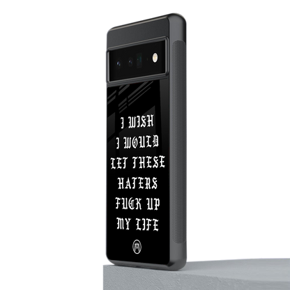 the wish back phone cover | glass case for google pixel 6 pro