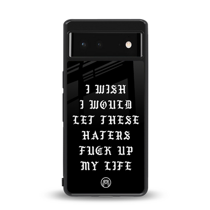 the wish back phone cover | glass case for Google Pixel 6A
