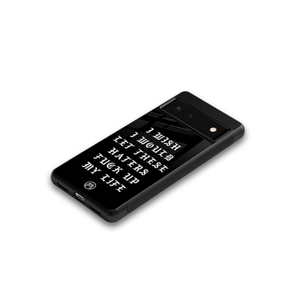 the wish back phone cover | glass case for Google Pixel 6A
