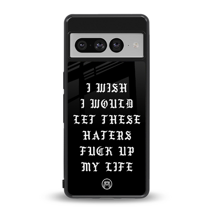the wish back phone cover | glass case for google pixel 7 pro