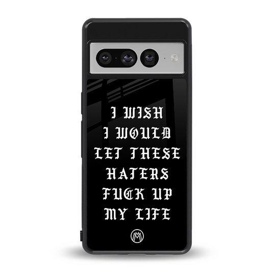 the wish back phone cover | glass case for google pixel 7 pro