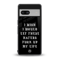 the wish back phone cover | glass case for Google Pixel 7