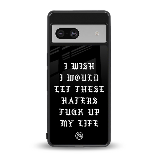 the wish back phone cover | glass case for Google Pixel 7