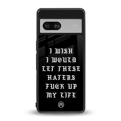 the wish back phone cover | glass case for Google Pixel 7A