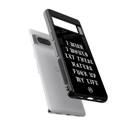 the wish back phone cover | glass case for Google Pixel 7A