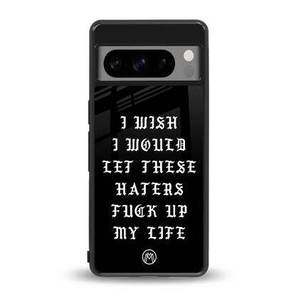 the wish back phone cover | glass case for google pixel 8 pro
