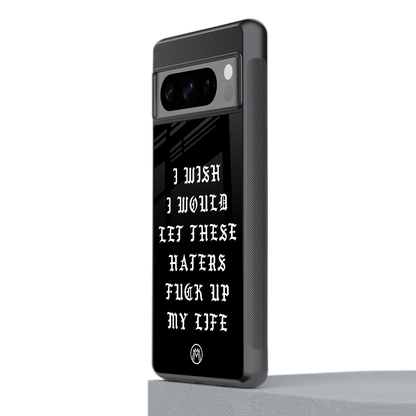 the wish back phone cover | glass case for google pixel 8 pro