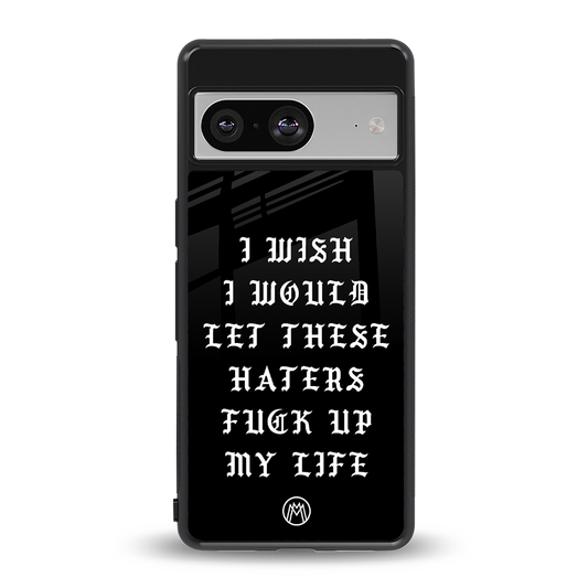 the wish back phone cover | glass case for Google Pixel 8