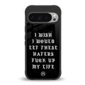 the wish back phone cover | glass case for google pixel 9 pro