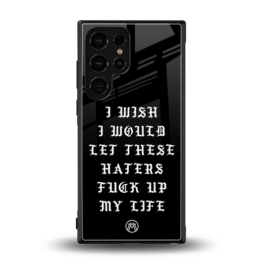 the wish back phone cover | glass case for samsung galaxy s24 ultra
