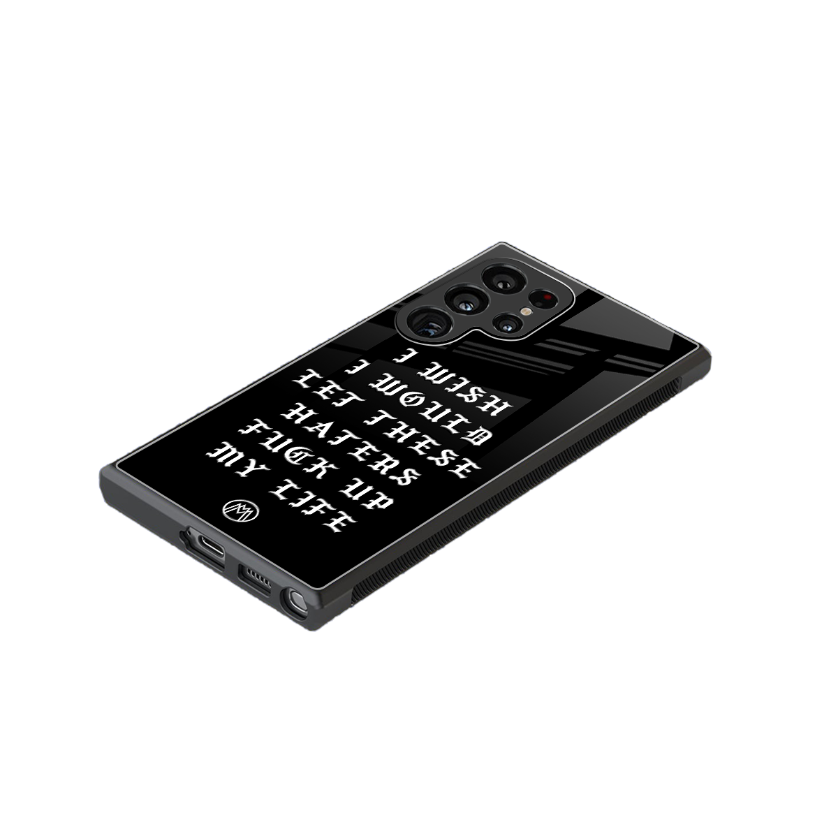 the wish back phone cover | glass case for samsung galaxy s23 ultra