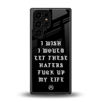 the wish back phone cover | glass case for samsung galaxy s25 ultra