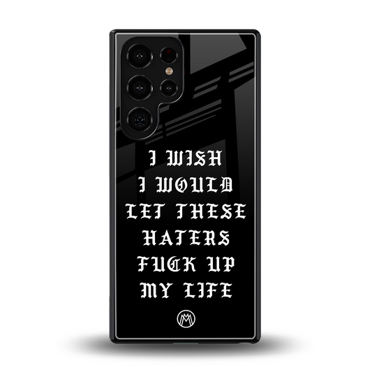 the wish back phone cover | glass case for samsung galaxy s25 ultra