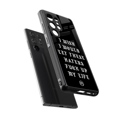the wish back phone cover | glass case for samsung galaxy s25 ultra
