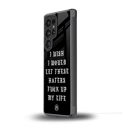 the wish back phone cover | glass case for samsung galaxy s25 ultra