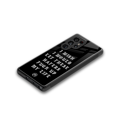the wish back phone cover | glass case for samsung galaxy s25 ultra