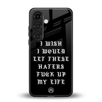 the wish back phone cover | glass case for samsung galaxy s24 fe