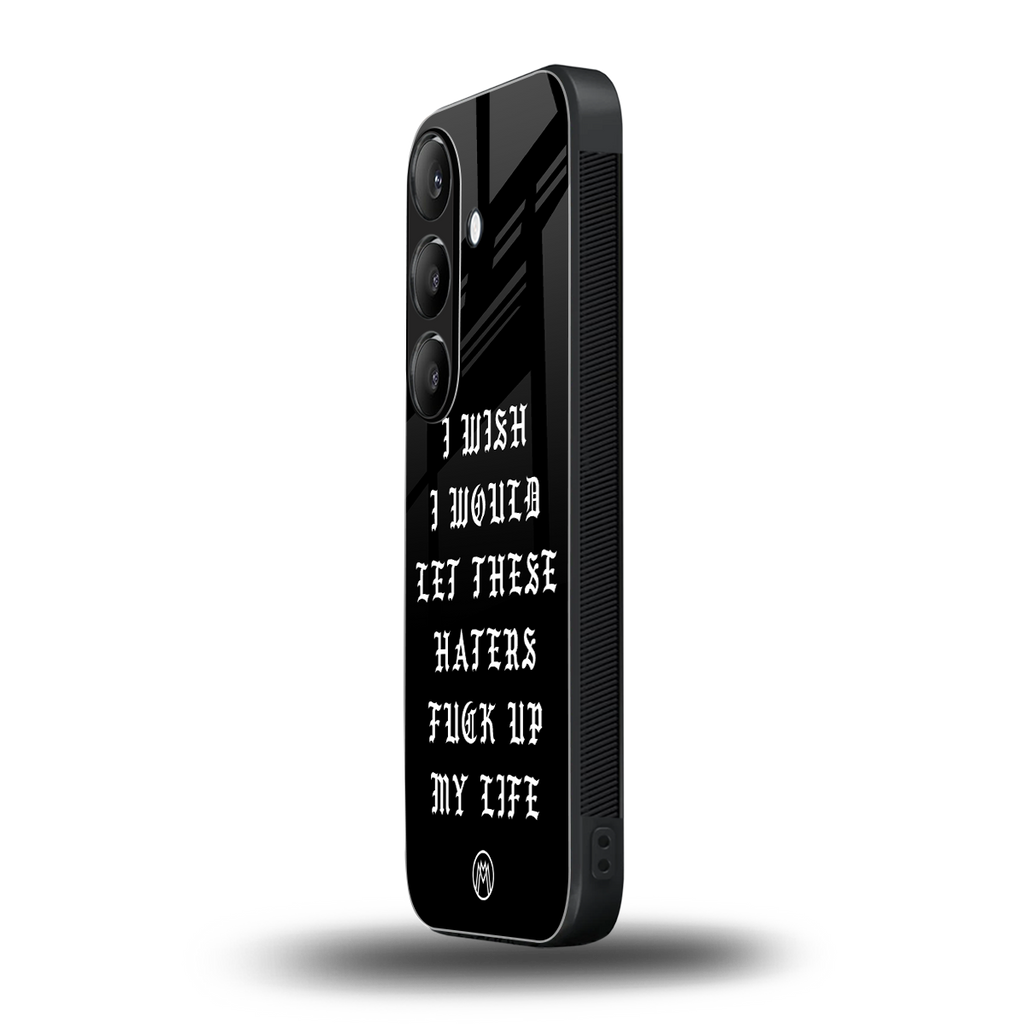 the wish back phone cover | glass case for samsung galaxy s25 plus