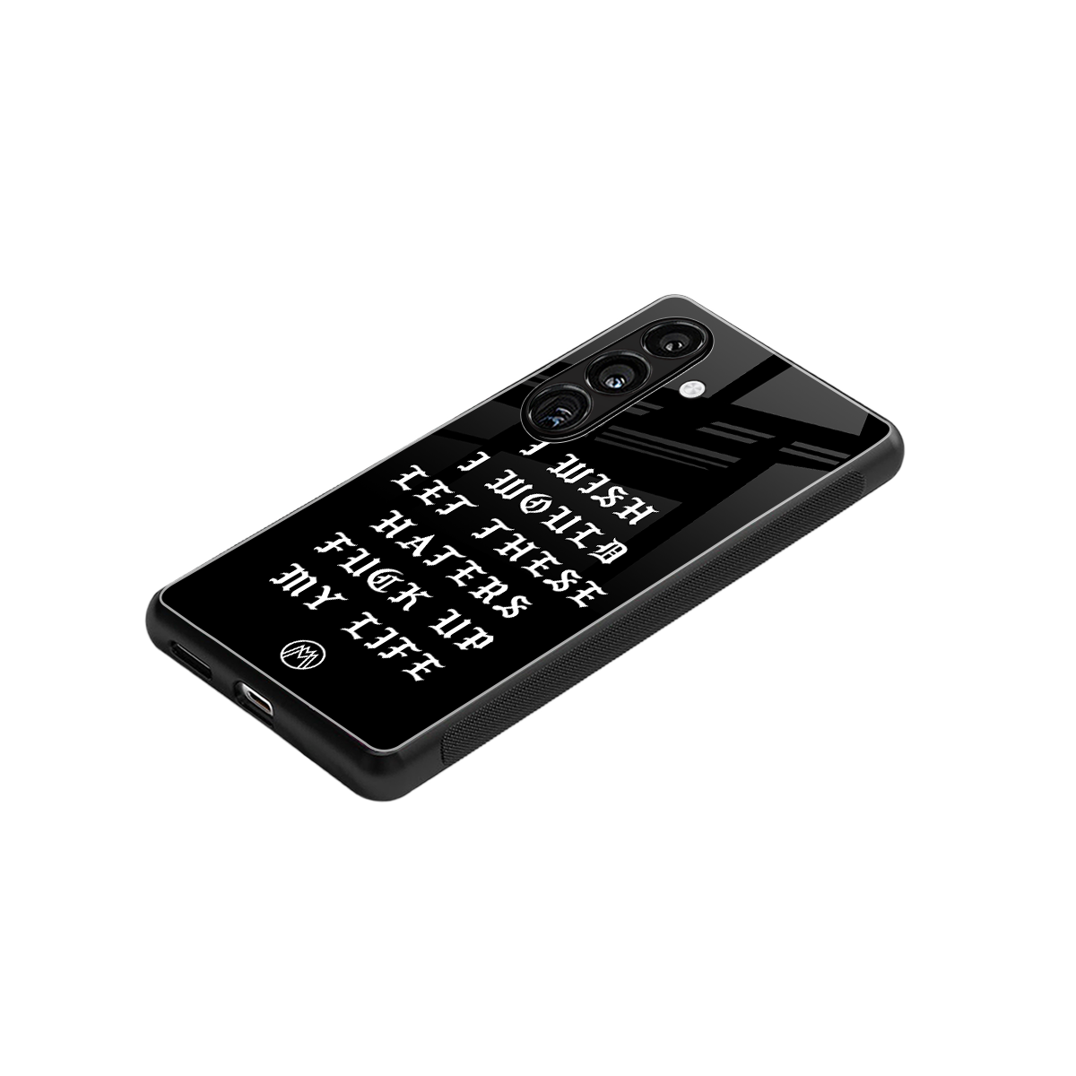 the wish back phone cover | glass case for samsung galaxy s23