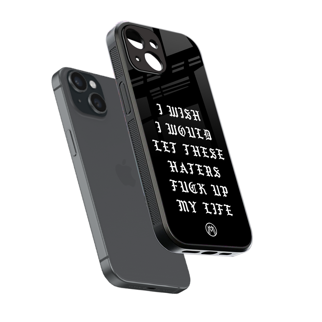 the wish back phone cover | glass case for iphone 15