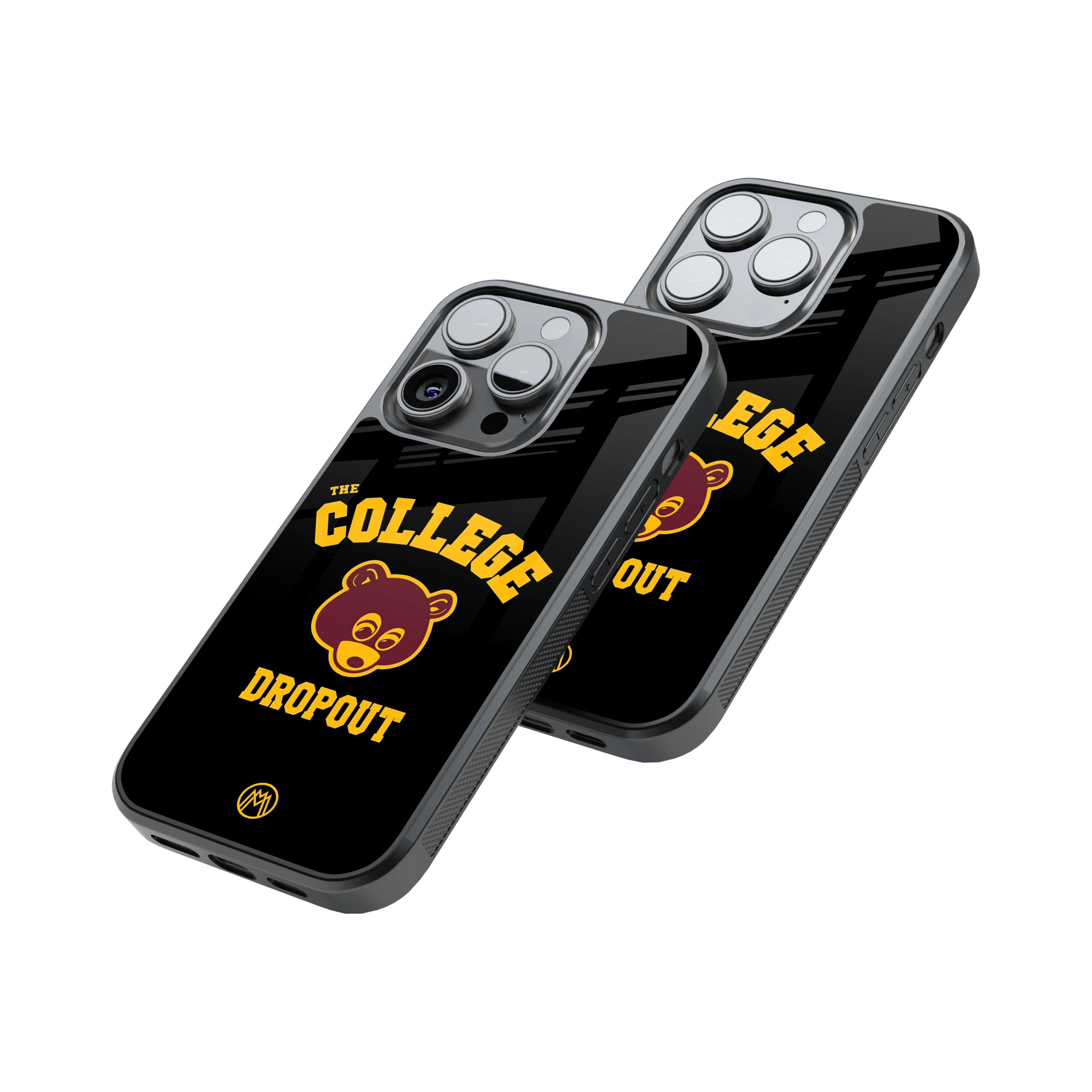 Protective Glass Back Phone Case Compatible with iPhone, Samsung, OnePlus, Pixel & More
