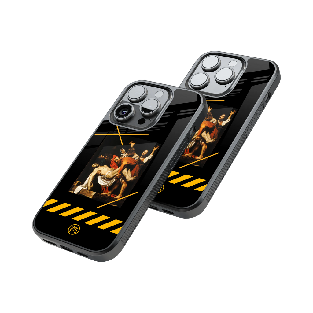 Protective Glass Back Phone Case Compatible with iPhone, Samsung, OnePlus, Pixel & More