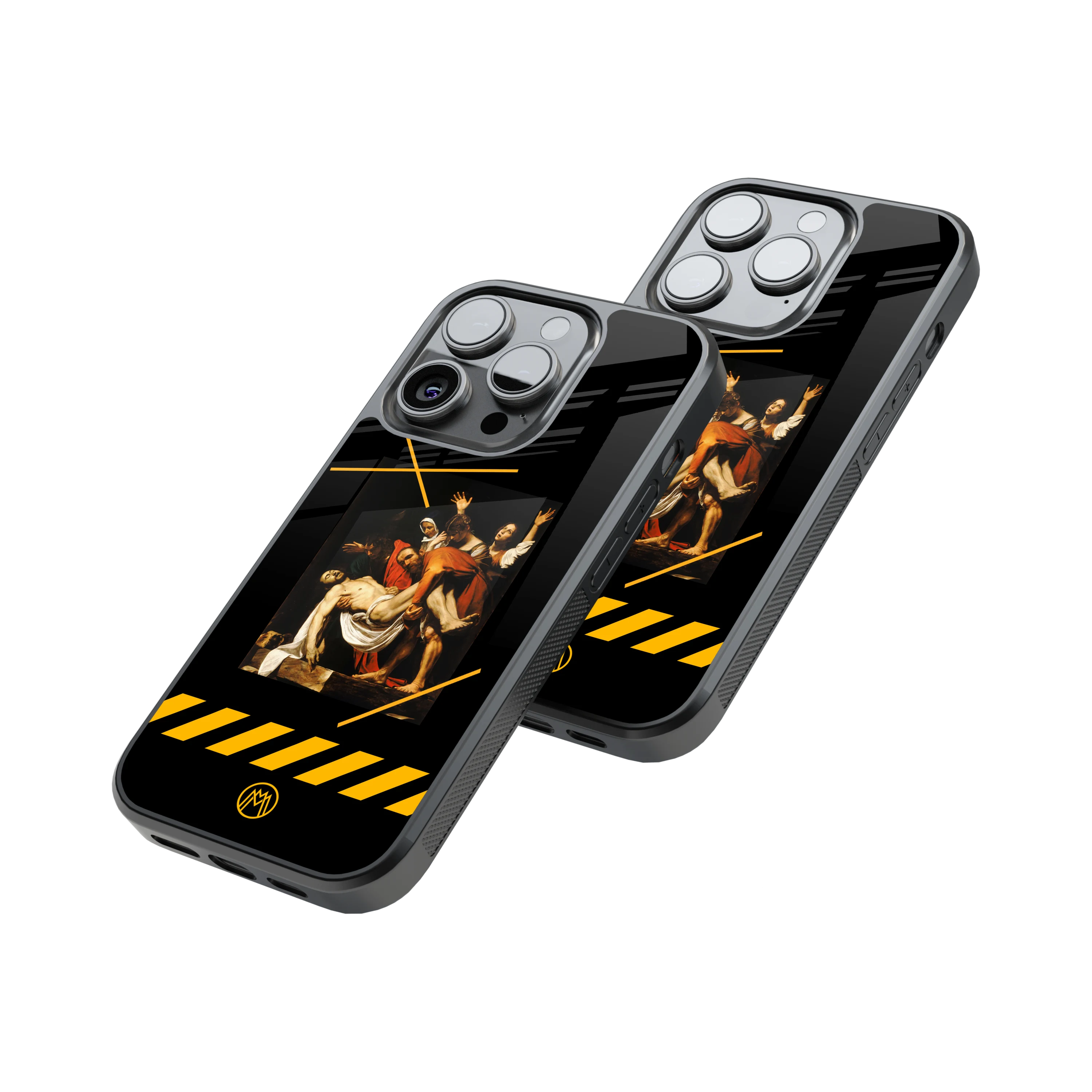 Protective Glass Back Phone Case Compatible with iPhone, Samsung, OnePlus, Pixel & More